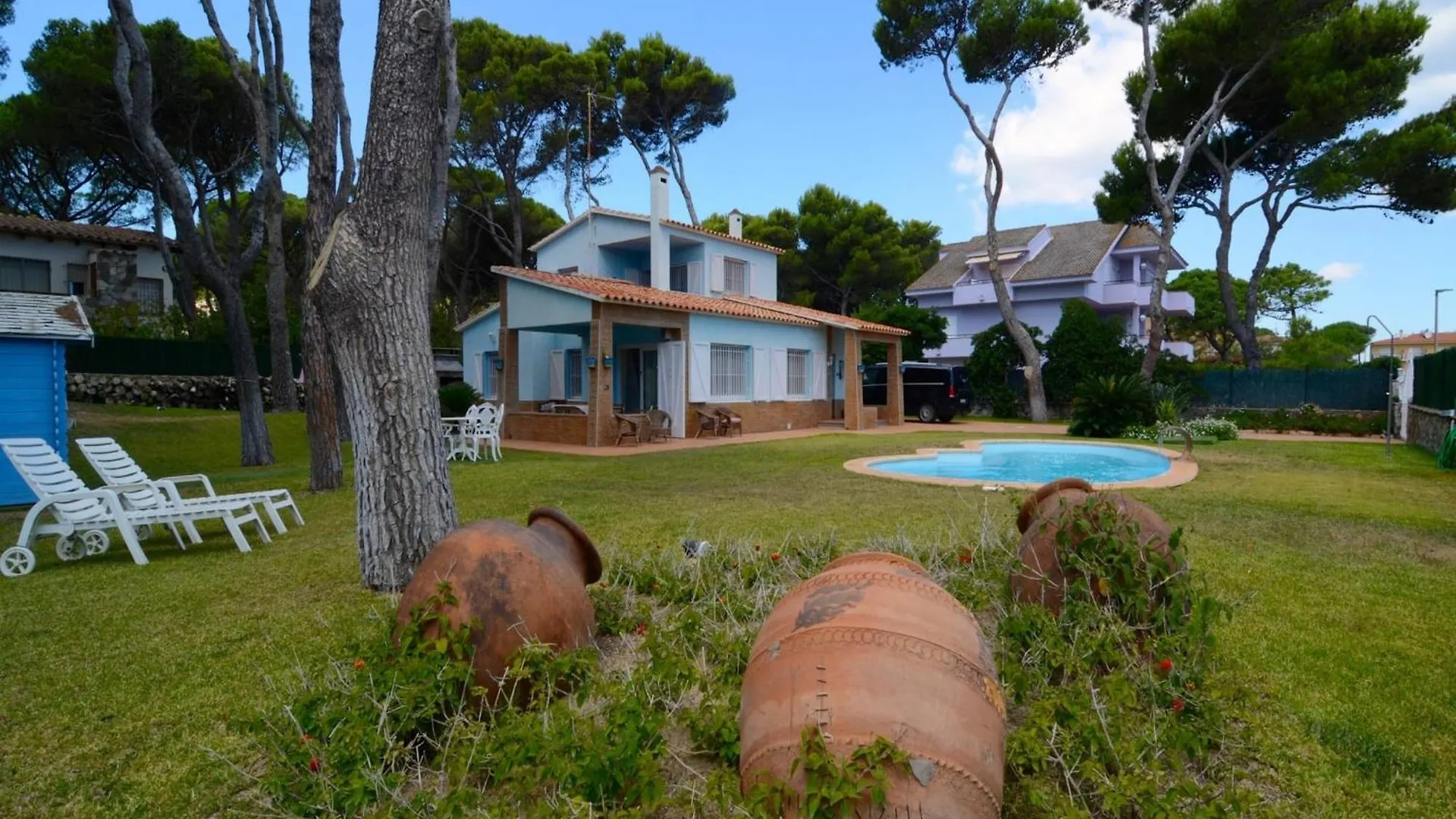 Villa Pepita Blue Con Piscina Pals